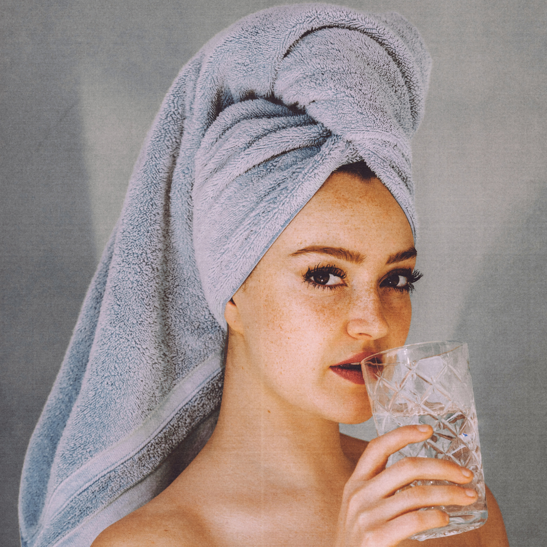 The Goal is Glowing, Radiant Skin - The Key to get there is Hydration